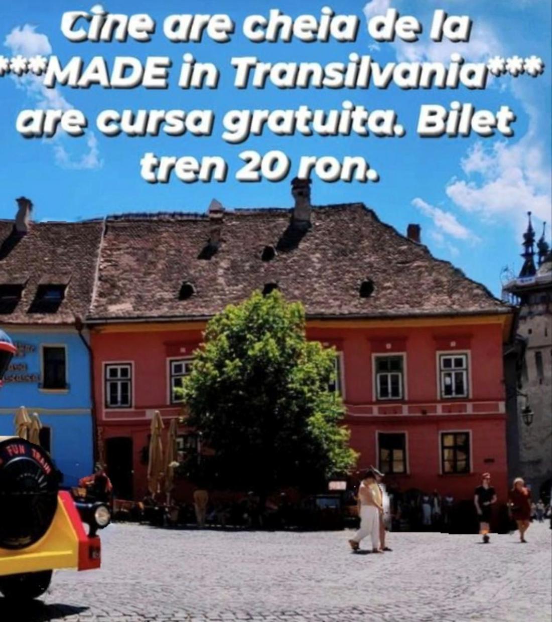 Made In Transilvania Сигишоара Екстериор снимка